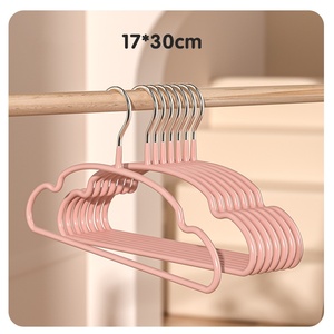 <span class=keywords><strong>Cintres</strong></span> en plastique épais, <span class=keywords><strong>cintres</strong></span> antidérapants spécifiques pour bébés, sans odeur, supports pour vêtements d'enfants, <span class=keywords><strong>lot</strong></span> de dix - Product Image 6