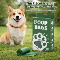 Sacs à déjections canines biodégradables et recyclables sur mesure pour fabricants en gros, avec ramasse-crottes en stock