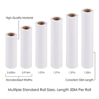 Autocollant en PP mat non imperméable 120 g/m² pour impression numérique intérieure