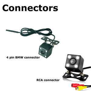 Yedekleme Kamerası 4 IR LED Işık Gece Görüş HD Araç Dikiz Ters Park Kamerası - Product Image 6