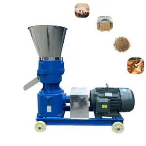 Animal Feed Pellet Milling Machine For Chicken Pig Rabbit Food Feed Pellet Granulator Machine