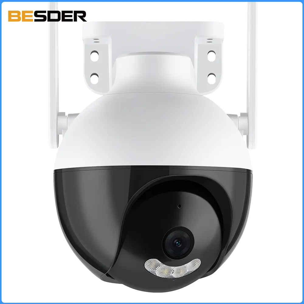 BESDER Motion Detection CCTV Camera Mobile 4MP Dome 2.4Ghz WiFi Home Security Camera Easy Install
