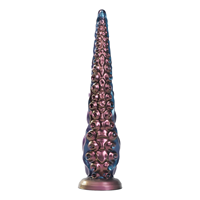 Dildo monstre fantaisie en silicone de 18,5 pouces de long, avec ventouse puissante, pour usage anal et comme plug anal
