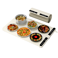 Planche chauffante pliante en silicone chauffante Tapis de table pour aliments chauds Planche chauffante pliante multifonctionnelle pour la maison