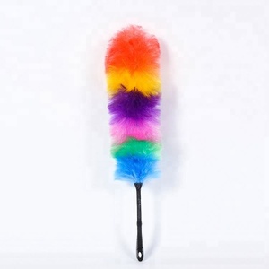 Nhà cầu vồng màu nhựa linh hoạt lông tổng hợp <span class=keywords><strong>PP</strong></span> làm sạch Khăn lau bụi - Product Image 2