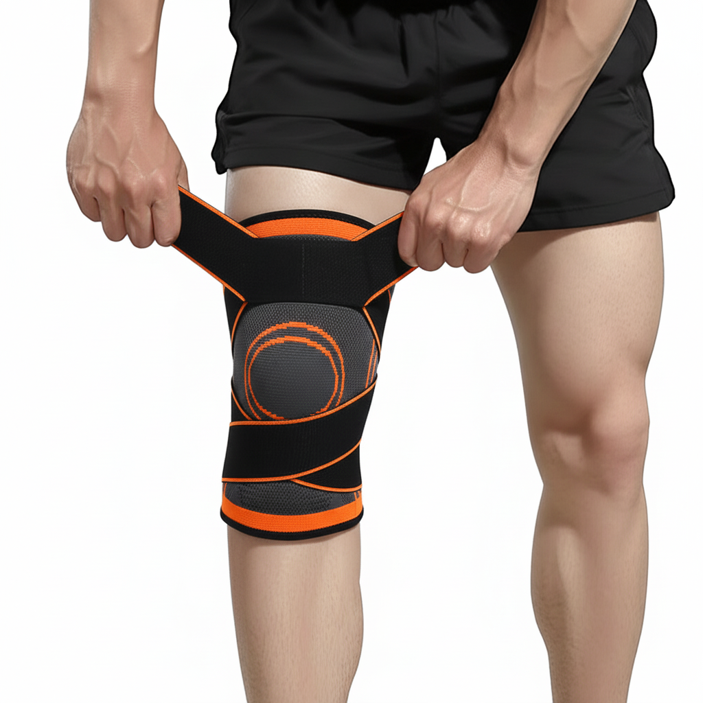 Breathable Knee Pads Compression Knee Brace for Athletic Training and Marathon Running 2