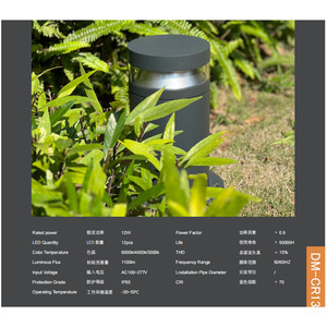 <strong>Cheap</strong> Aluminum Waterproof IP65 14W 19W 24W External Led Lawn Walkway Garden Path Outdoor Pathway <strong>Bollard</strong> Lights - Product Image 2