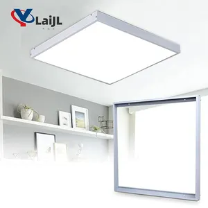 Yüksek aydınlık 24w 36 watt 40W 48W 72W 96W Led tavan ışık paneli ışık arkadan aydınlatmalı 600X600 30X120