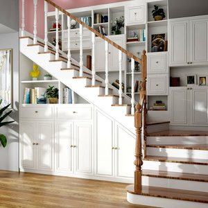 Mobiletto <span class=keywords><strong>Portascarpe</strong></span> in Legno Moderno per Villa e Hotel, Sotto le Scale, Scaffale per Ripostiglio nel Soggiorno - Product Image 4