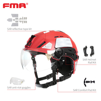 Casque tactique de recherche et de sauvetage FMA SAR pour les urgences, léger, certifié CE, casque de sécurité réglable TB1452