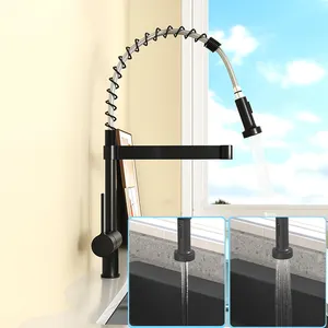 Spring Deign Kitchen Faucets With Pull Out Sprayer Kitchen Sink Faucet With Swivel Spout Pullout Kitchen Faucet