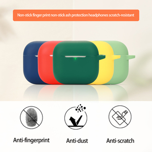 Nouvel arrivage pour Apple <span class=keywords><strong>AirPods</strong></span> 4 étuis pour écouteurs, étui en silicone pour écouteurs sans fil coque en tpu housse pour écouteurs pour étui <span class=keywords><strong>airpods</strong></span> - Product Image 2