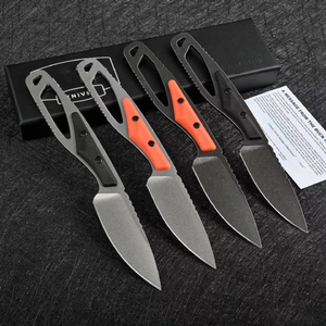Cuchillo de Bolsillo Táctico de Combate BK 635 de Acero Inoxidable de Alta Calidad con Hoja Recta y Mango G10, Grosor de 2.8 mm, 1 Año de Garantía - Product Image 2