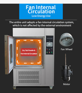 Simulierte <span class=keywords><strong>Sand</strong></span>- und Staubtestkammer Umweltfreundliche Staubdichtigkeits-Testmaschine - Product Image 6
