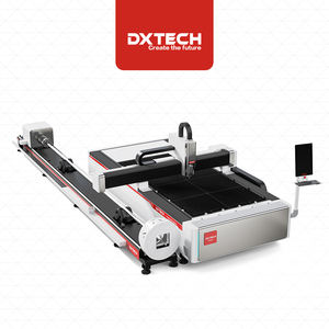 Machine de découpe laser à fibre CNC 4 axes intégrée pour tôles en acier au carbone, métal et acier inoxydable, contrôle Cypcut, BMP/PLT - Product Image 6