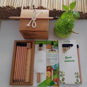 Crayons en papier écologique recyclable 2022 en gros, avec graines, pour étudiants, <span class=keywords><strong>corps</strong></span> noir, emballage en vrac OEM - Product Image 4