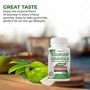 Organik Graviola Soursop Yaprağı Kapsülleri Özel Etiketli Bağışıklık ve Bağırsak Sağlığı Takviyesi Graviola Soursop Kapsülleri - Product Image 4