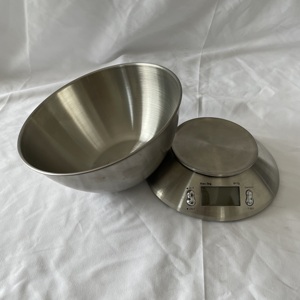 5Kg Thép Không Gỉ Kỹ Thuật Số Quy Mô Nhà Bếp LCD Đa Chức Năng Hẹn Giờ Đồng Hồ Với Chức Năng Tare Pin Powered Nhà Bếp Có Trọng Lượng Công Cụ - Product Image 3