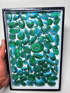 Unique Design Natural Chrysocolla Malachite Gemstone for Jewelry Making <b>Beads</b> Crafts and Home Decor Available At <b>Direct</b> Price - Product Image 4