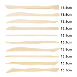 10 pz strumenti per scolpire l'argilla, strumenti lisci per modellare l'argilla doppia, strumenti di argilla polimerica per scolpire Gereedschappen van klei - Product Image 2