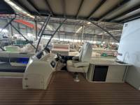 Nouveau Yacht de Luxe pour la Pêche Sportive et les Fêtes, Bateau Ponton Haute Vitesse en Aluminium Soudé à Double Pont de 30 pieds pour la Navigation Offshore