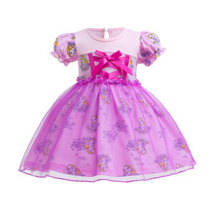 Vestido de Niña Estilo Princesa, Diseño 2022, Ropa de Diseñador para Niñas, Vestido de Fiesta para Bebés, Vestidos Infantiles - Product Image 6