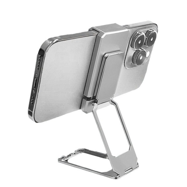 Best Seller New Foldable Metal Clip Bracket 360 Rotation Adjustable Magnetic Phone Stand Holder Mobile Phone Grips Finger Holder