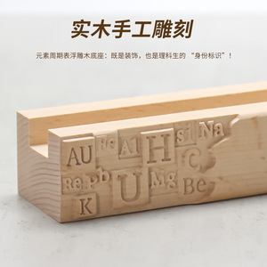 Figura acrílica de la tabla periódica de los elementos con base luminosa para educación química y regalos - Product Image 5