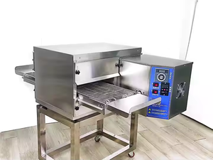 Four à convoyeur électrique efficace de qualité commerciale pour pizzas - Product Image 2