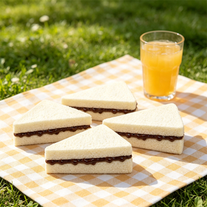 Faux sandwich triangulaire en PU, pain simulé, décor de table, pain grillé avec sauce coulante, pour café, scène de photographie, DIY - Product Image 2