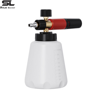 Sulai <b>Machinery</b> Car Wash High Pressure Spray Gun 1000ml Manual <b>Foam</b> Sprayer For Vehicle Cleaning - Product Image 1
