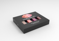 Boîte d'emballage d'ensemble de rouge à lèvres coloré avec logo personnalisé pour produits cosmétiques