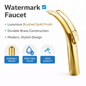 ก๊อกน้ำห้องน้ำ Watermark Australia Torneira Banheiro Lavabo Griferias ก๊อกอ่างล้างหน้าห้องน้ำ - Product Image 3