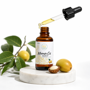 Huile de Marula pour le soin du visage, du corps et des cheveux, laisse la peau soyeuse, éclatante et nourrie - Product Image 1