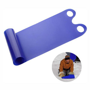 Tapis de traîneau à neige flexible enroulable pour enfants adultes <span class=keywords><strong>volant</strong></span> traîneau à neige en plastique léger traîneau à neige à grande vitesse - Product Image 2