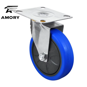 Carrello a Piattaforma da 300kg con Doppia Impugnatura, Carrello Mobile a Prezzo Conveniente, Carrello Manuale US300R-BH - Product Image 3