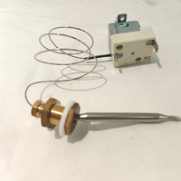 Thermostat capillaire électronique étanche WHG de haute qualité, contrôle de la température de 30 à 300 degrés, thermostat de chauffage