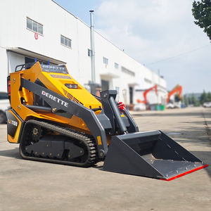 Chargeur sur chenilles compact Derette XC1100 Mini Skid Steer Diesel avec moteur Kubota certifié EPA - Product Image 1