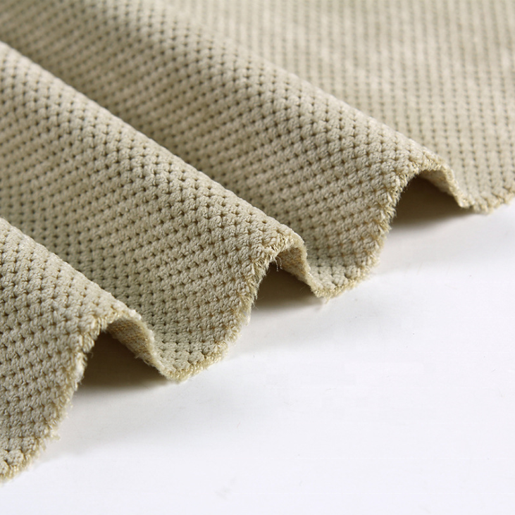 Новые продукты, мягкая Вельветовая ткань из полиэстера и нейлона