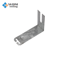 Clips de suspension pour plafond en acier galvanisé, accessoires de plafond, clip de suspension pour grille de plafond, profilé de cloison sèche, système de plafond