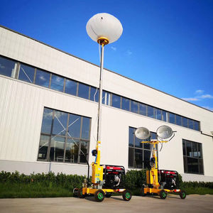 Tour <span class=keywords><strong>d</strong></span>'éclairage mobile à LED sur remorque, 5 m de haut, diesel, tour <span class=keywords><strong>d</strong></span>'éclairage <span class=keywords><strong>d</strong></span>éplaçable avec générateurs silencieux - Product Image 2
