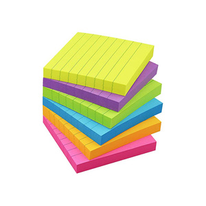 Bloc de Notas Adhesivas Super Fuertes de 8 Colores, Fáciles de Usar en la Escuela y la Oficina, Personalizables - Product Image 2