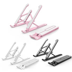 Universal Tablet Laptop Stand Foldable Stand Lifting Base Heat Dissipation Portable Elevated <strong>Storage</strong> <strong>Rack</strong> Computer Accessories - Product Image 1