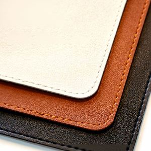 Lock Edge Cork Leather Mouse <b>Pad</b>, Laptop Keyboard <b>Pad</b>, Waterproof, Oil Resistant, Dirt Resistant, Simple Writing <b>Desk</b> <b>Pad</b> - Product Image 2