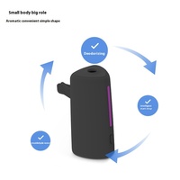 Diffuseur de parfum d'air de voiture rechargeable par USB personnalisé DATA AROMA, diffuseur d'huile essentielle d'arôme de voiture sans eau à ultrasons électrique