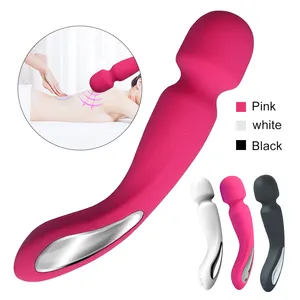 Produk Mainan Seks Vagina Dewasa Pabrik OEM/ODM Tongkat Pemijat Kuat Mainan Seks Vagina Vibrator untuk Wanita