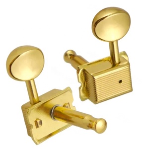 Custom Gold 6 in Line Vintage Style Electric Guitar <strong>Tuning</strong> Pegs Tuner Machine Head for <strong>ST</strong> Guitars - Product Image 4