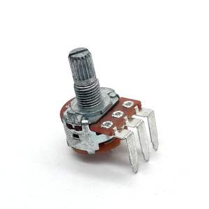 R1610S 3 pin pellicola di carbonio 16mm potenziometro rotativo con interruttore per auricolari, sintonizzazione audio, oscuramento audio - Product Image 6