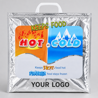 Sac isotherme réutilisable robuste le plus vendu, chaud/froid, avec logo personnalisé d'usine, vente en gros 16x19