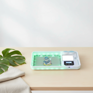 Plateau roulant <span class=keywords><strong>de</strong></span> <span class=keywords><strong>tabac</strong></span> LED <span class=keywords><strong>de</strong></span> logo personnalisé en gros d'usine Offre Spéciale avec balance - Product Image 1